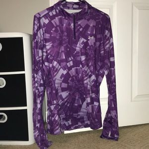 Purple Under Armour “cold gear” Top